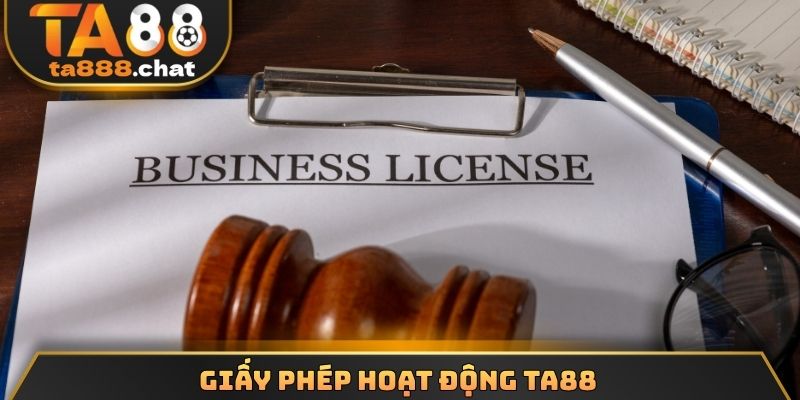 Giấy phép hoạt động TA88
