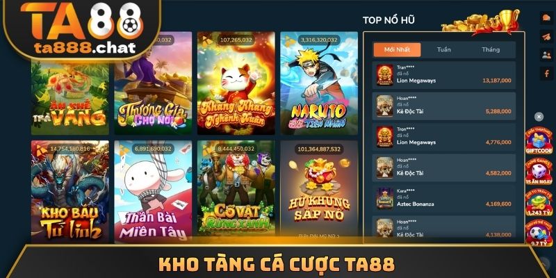 Kho tàng cá cược TA88